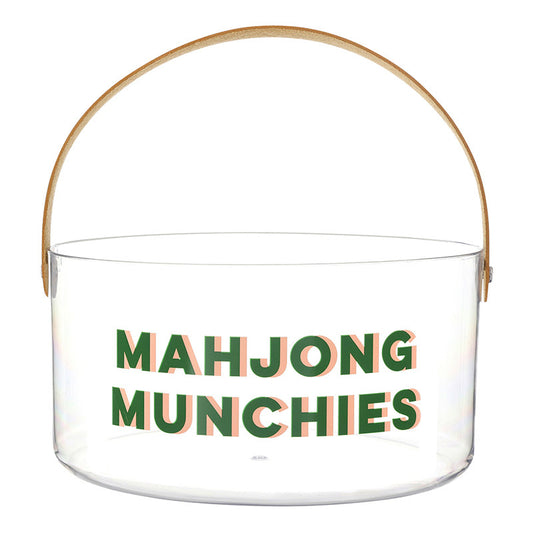 Mahjong Munchies Acrylic Bucket