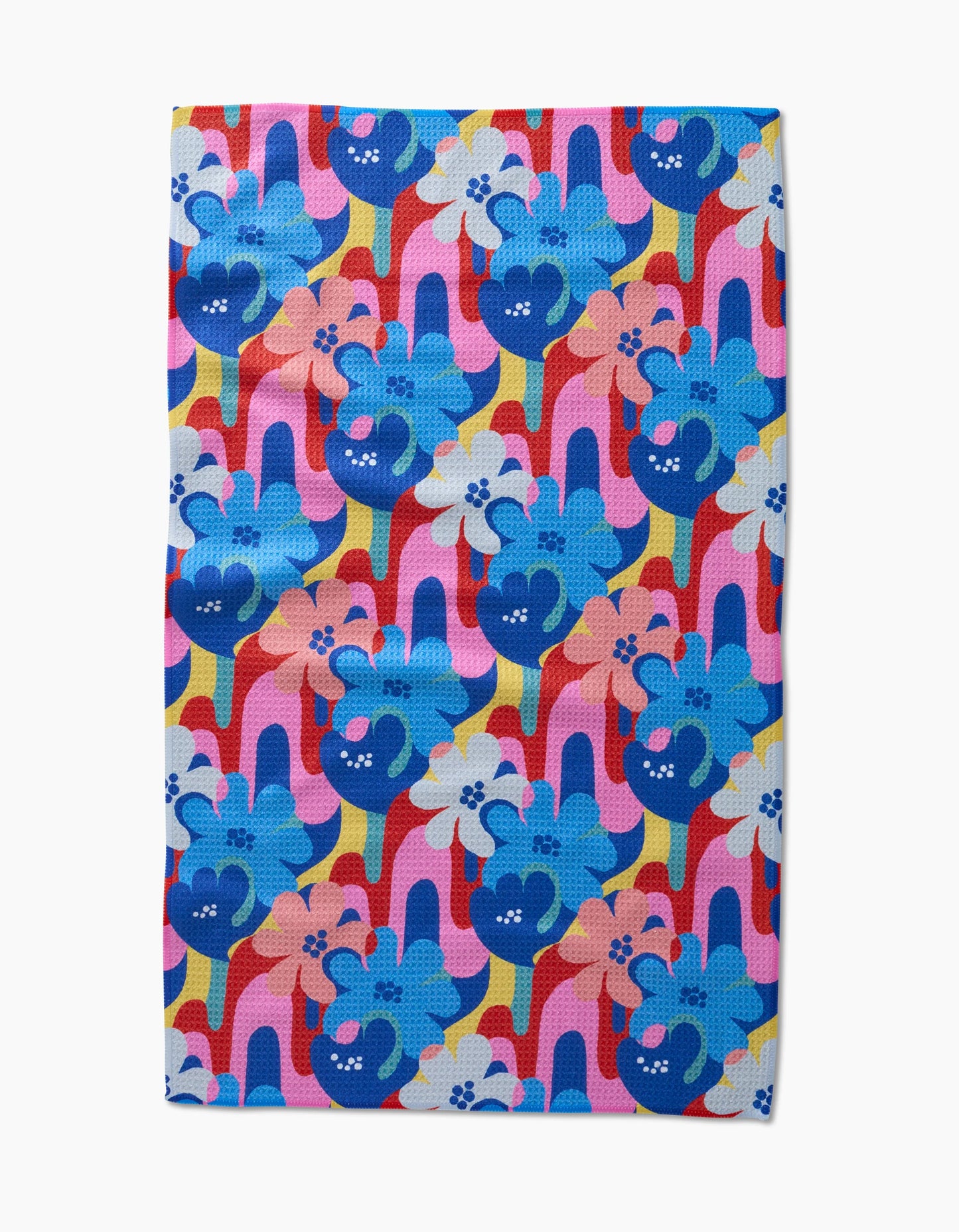 Flower Powers Tea Towel