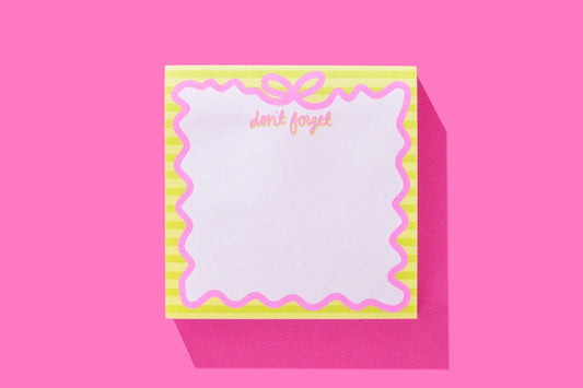 Bow Sticky Notes