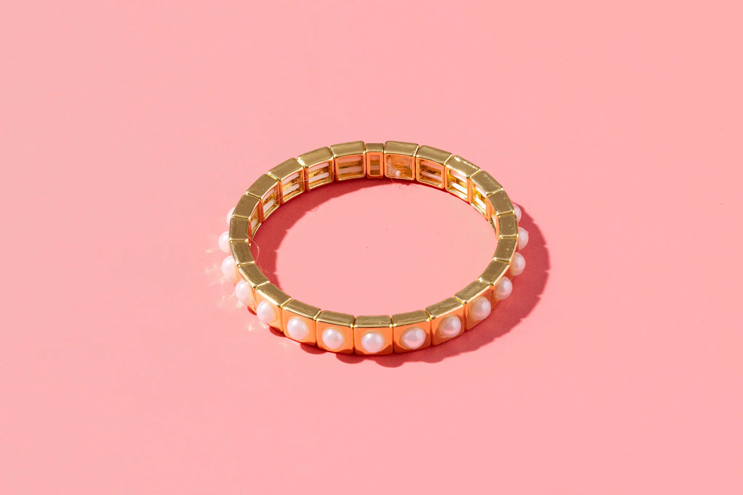 Maeve Gold/Pearl Bracelet