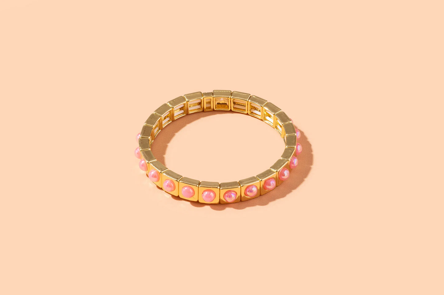 Maeve Gold/Pink Bracelet