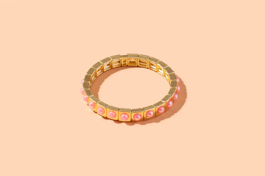 Maeve Gold/Pink Bracelet