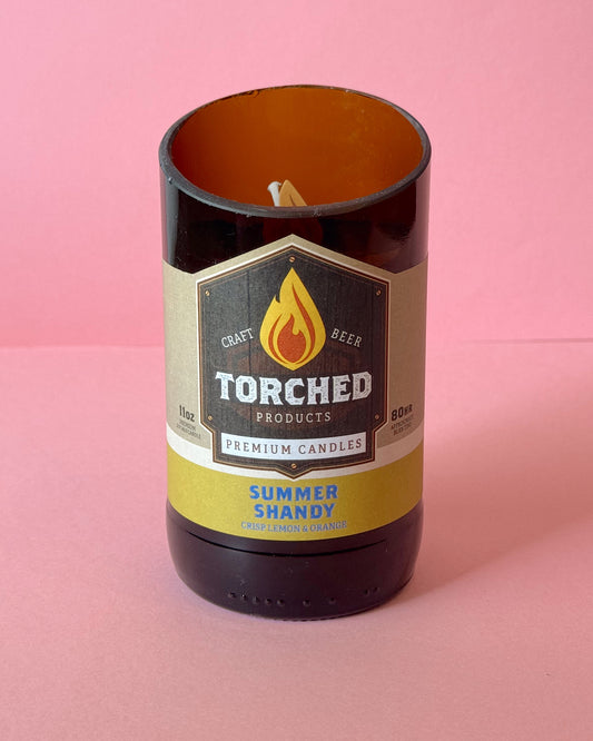 Summer Shandy Beer Candle