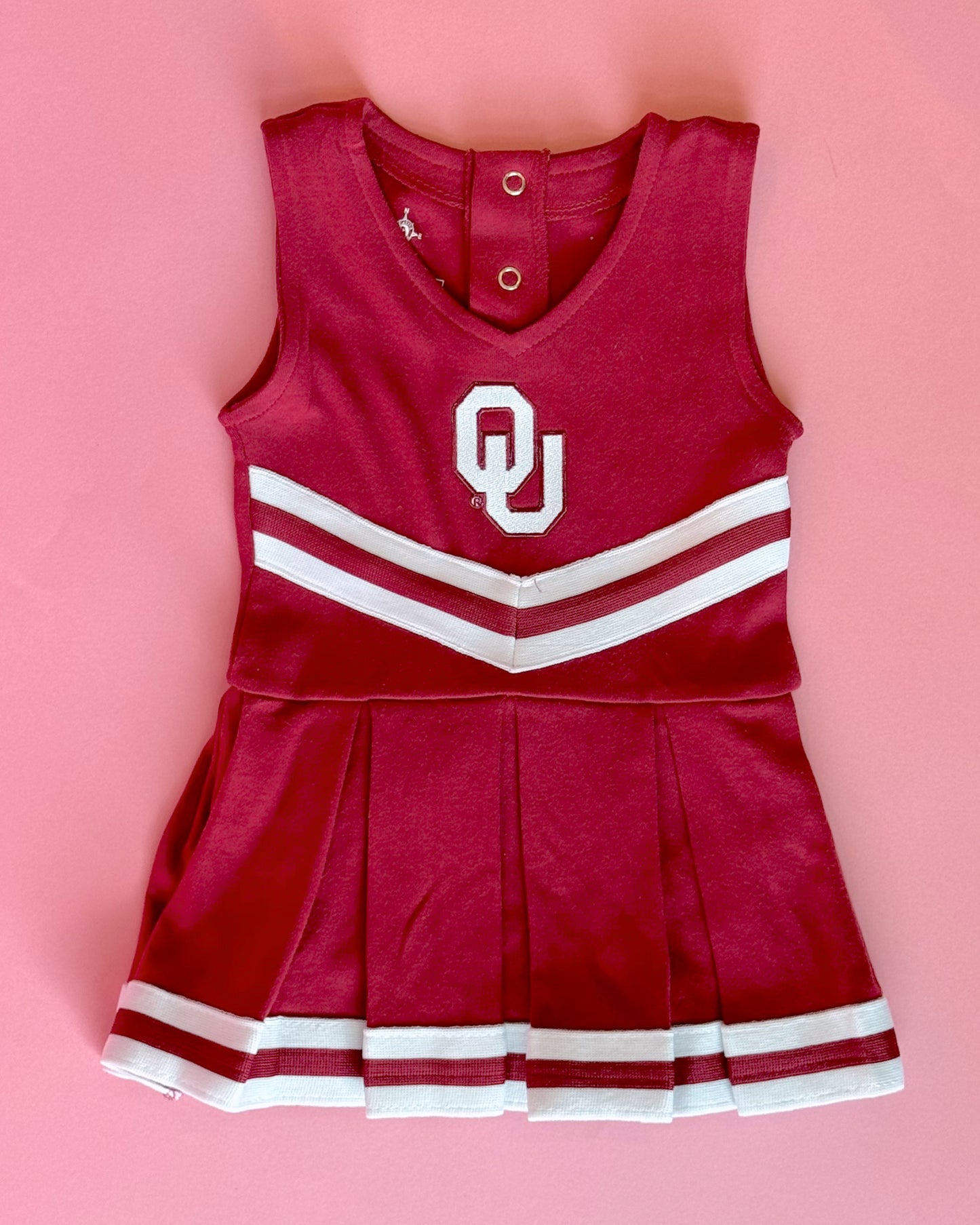 Crimson OU Cheerleader Dress