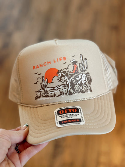 Ranch Life Trucker Hat