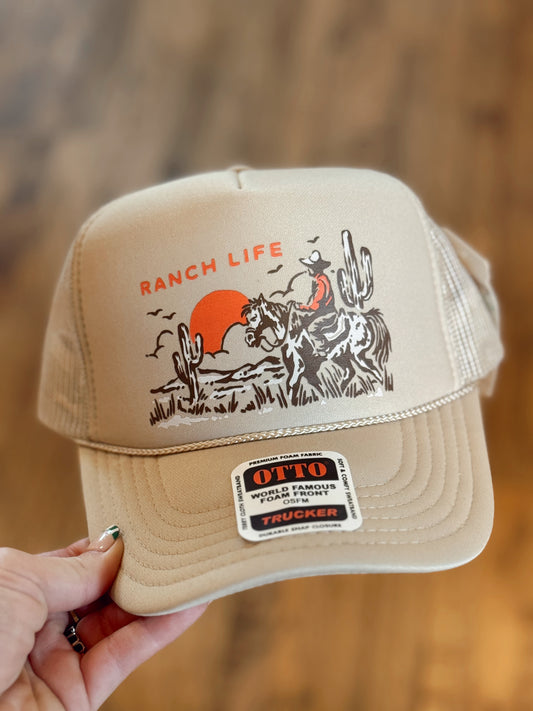 Ranch Life Trucker Hat
