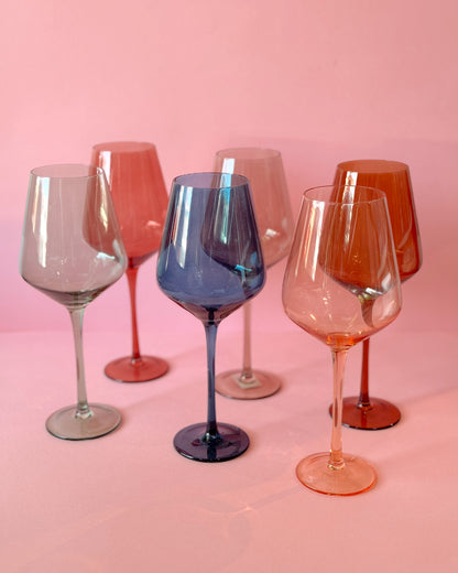 Set Of 6 Color Glasses