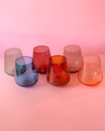 Set Of 6 Color Glasses