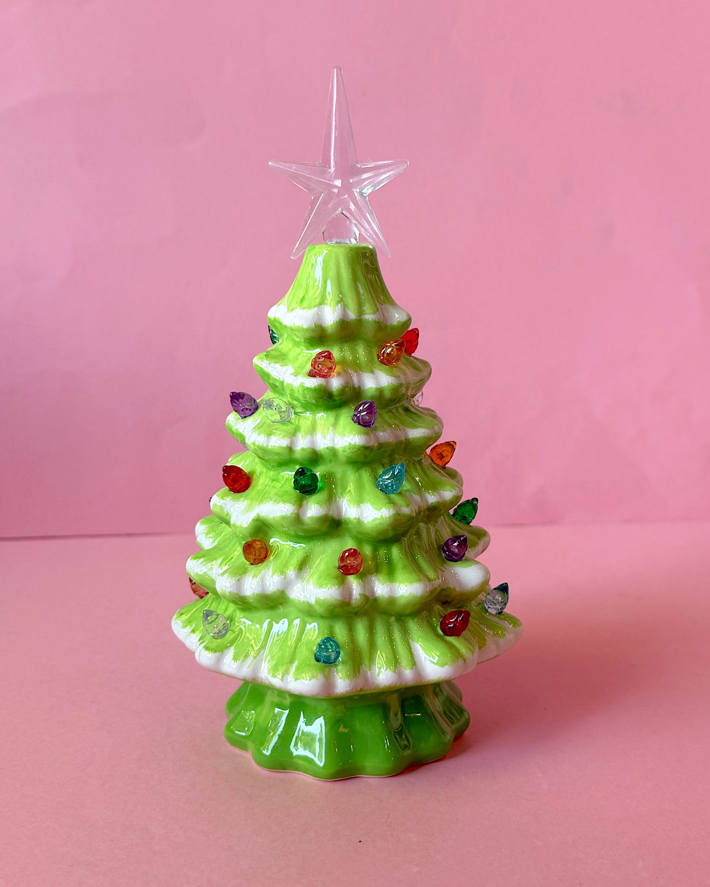 Lighted Christmas Tree w/ Timer