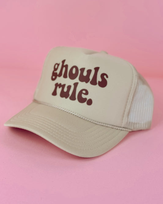 Ghouls Rule Trucker Hat