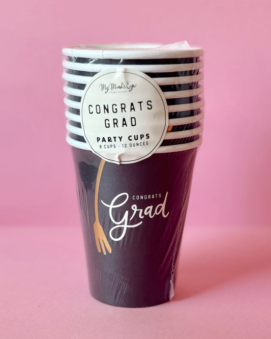 Grad Paper Cup Set
