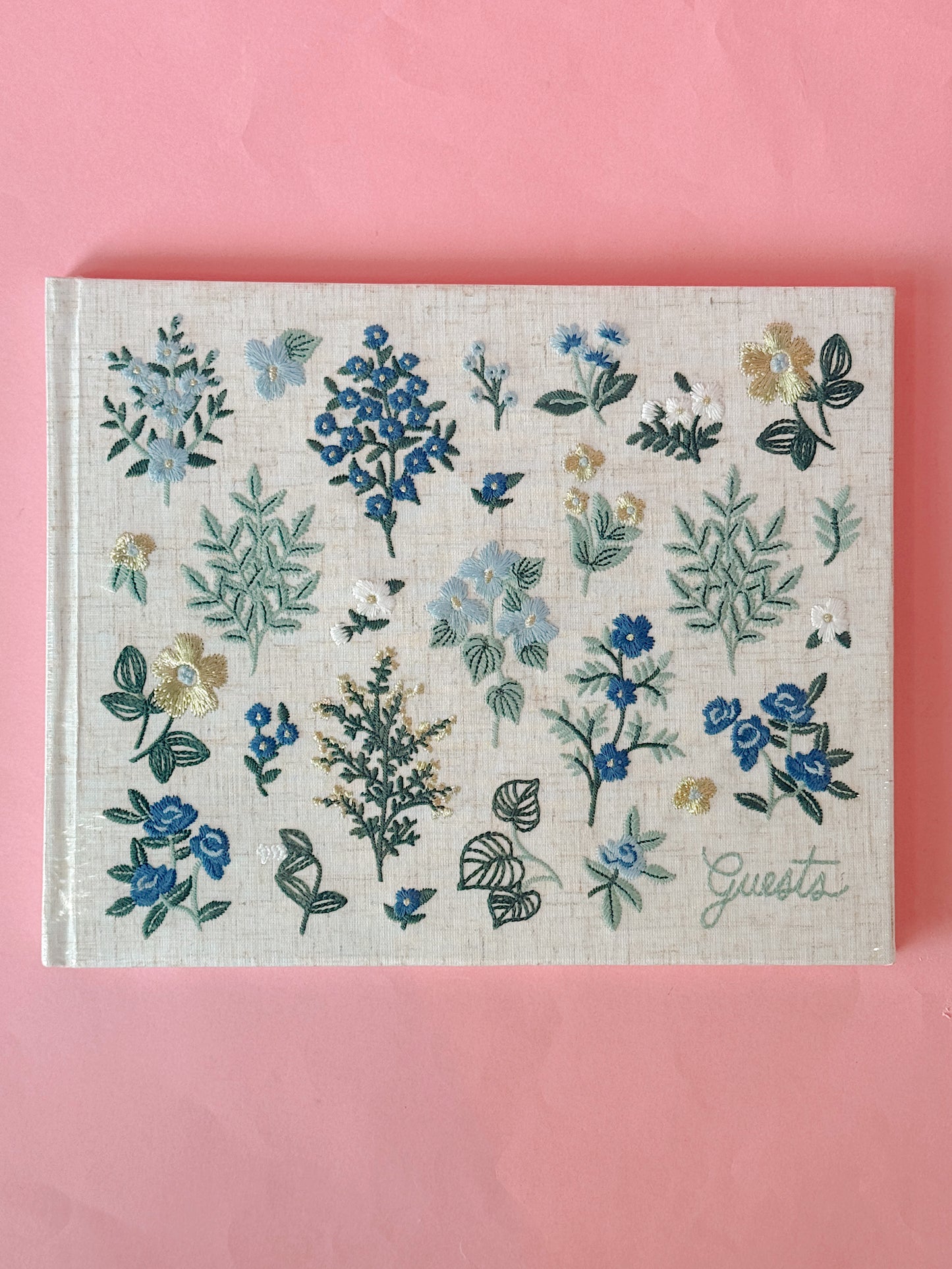 Wildwood Fabric Guest Book