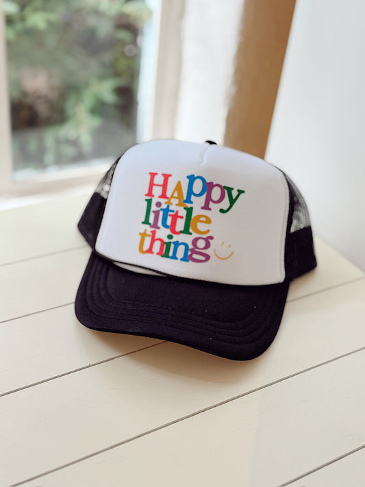 Happy Lil Thing kid Trucker Hat