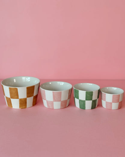 Checkered Nesting Bowls