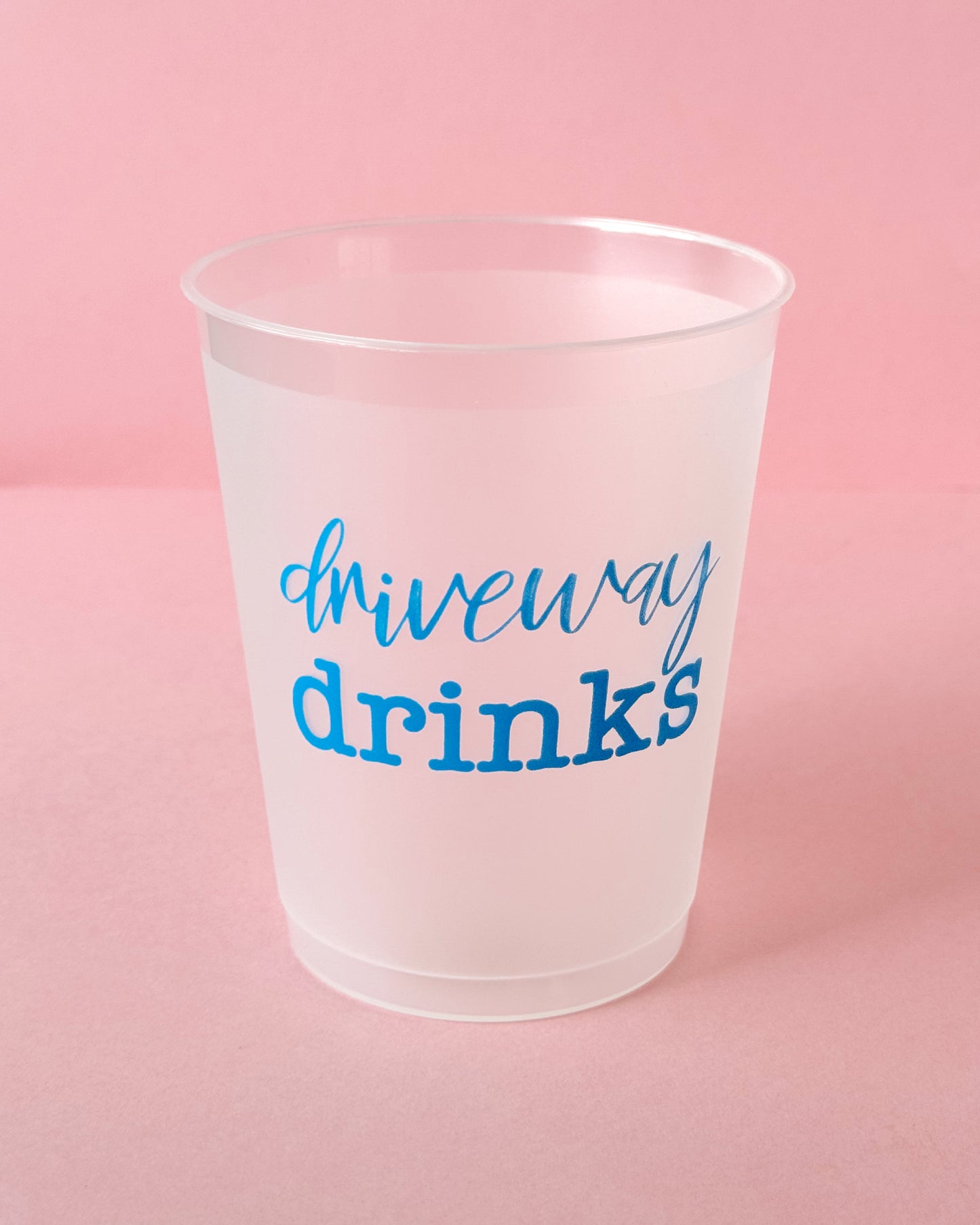 Driveway Drinks Party Cups