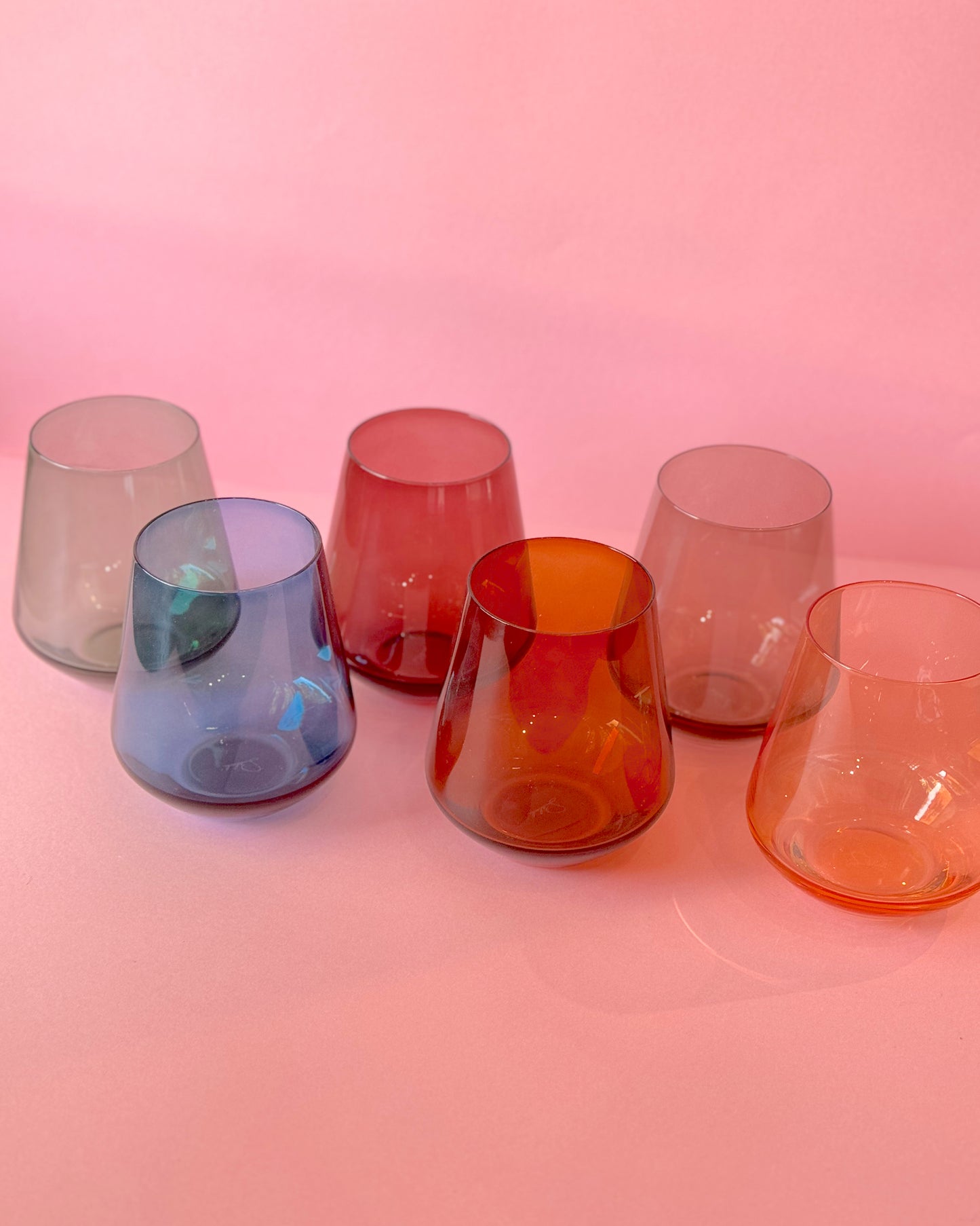 Set Of 6 Color Glasses