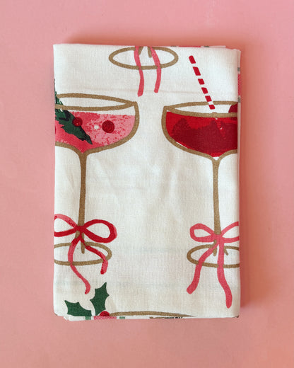 Cocktail Tower Dishtowel