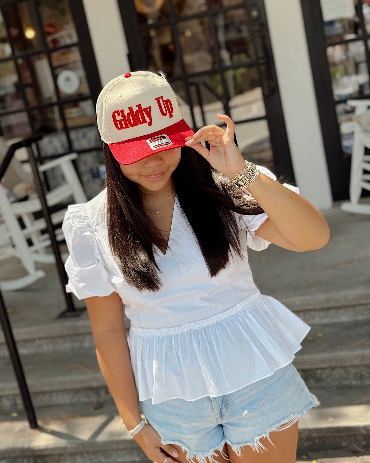 Giddy Up Puff Trucker Hat