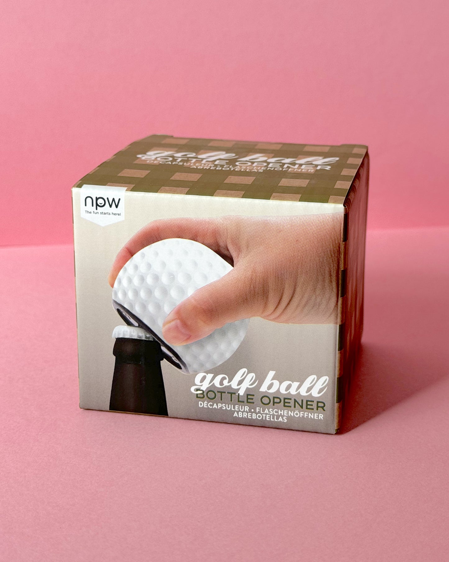 Golf Ball Bottle Opener