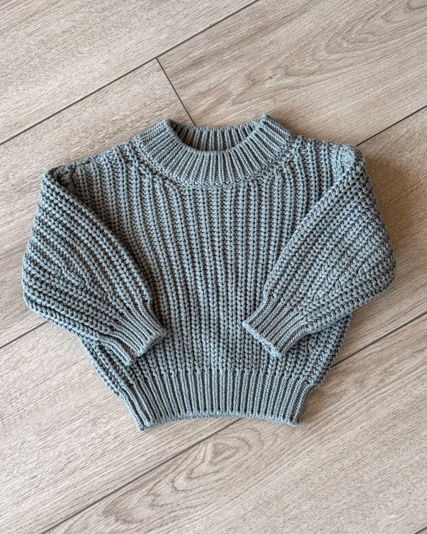 Chunky Knit Sweater Basil