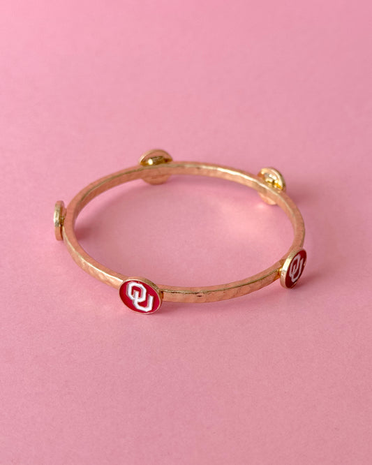 OU Red Claudia Bangle