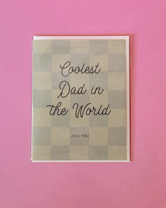 Coolest Dad Card