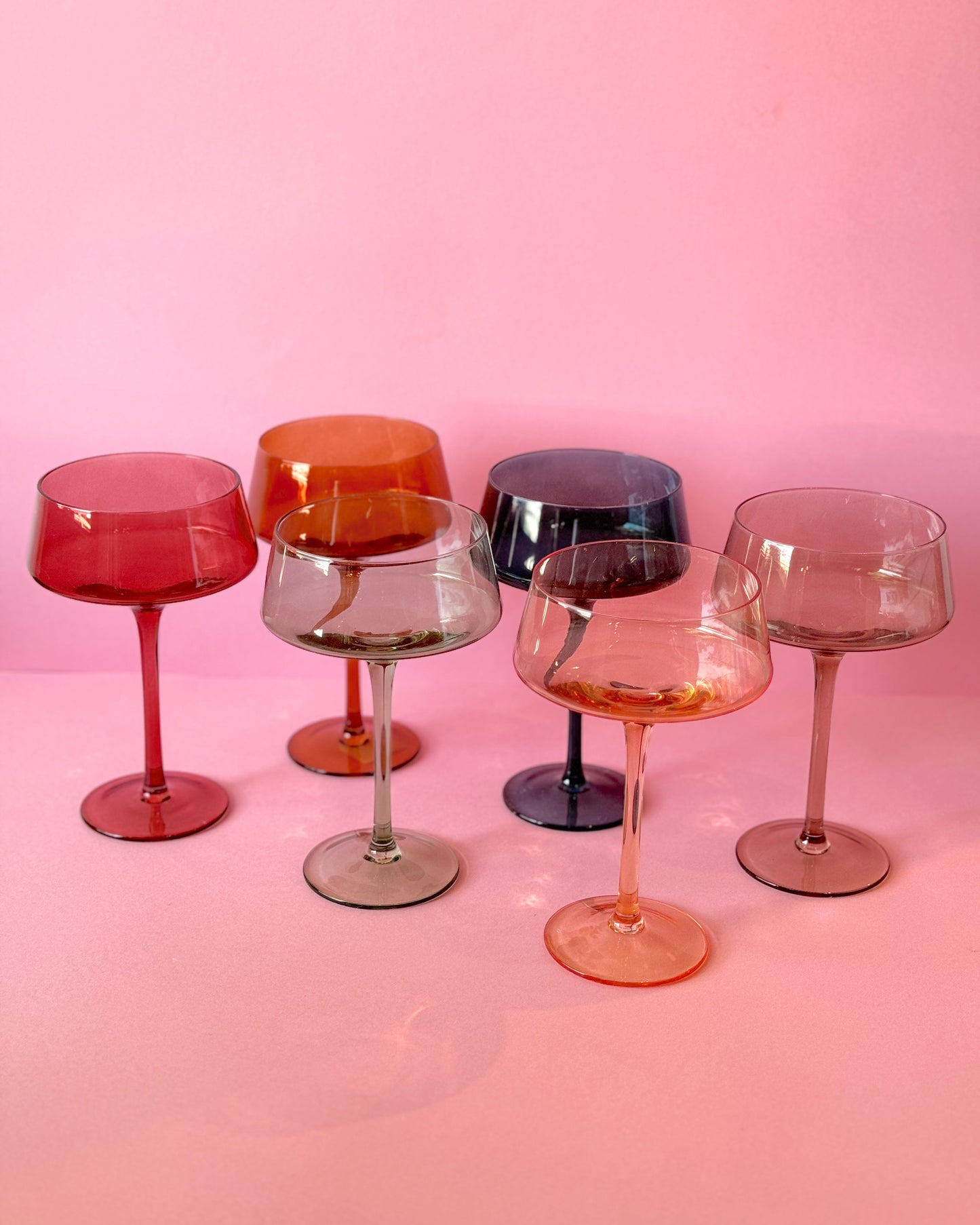 Set Of 6 Color Glasses