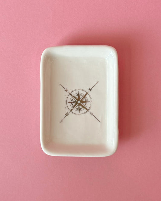 Compass Trinket Tray