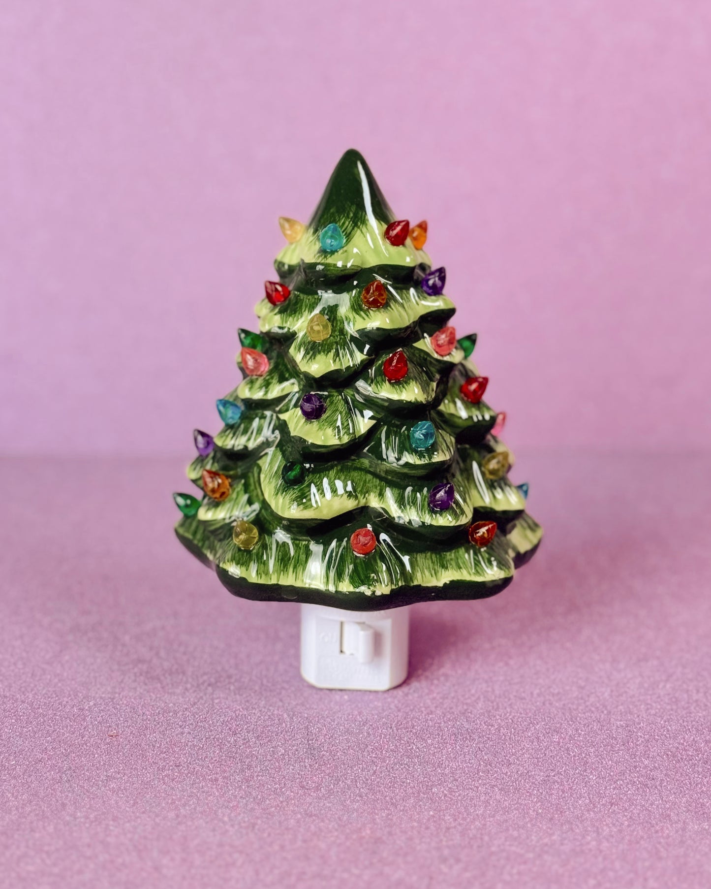 Vintage Christmas Tree Nightlight