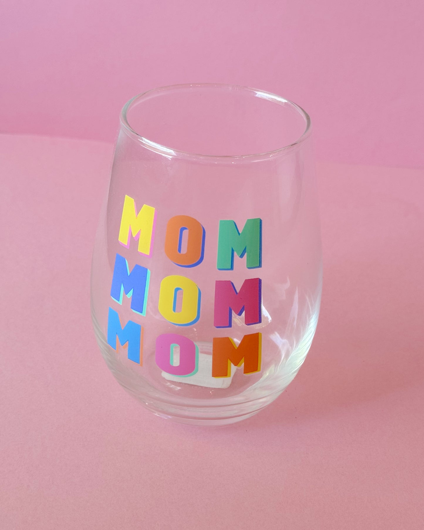 MOM Stemless Glass