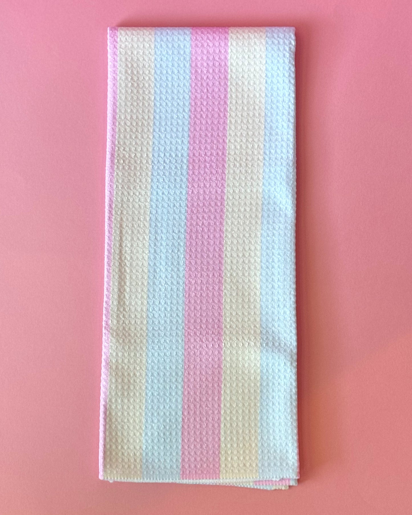 Candy Pastels Tea Towel