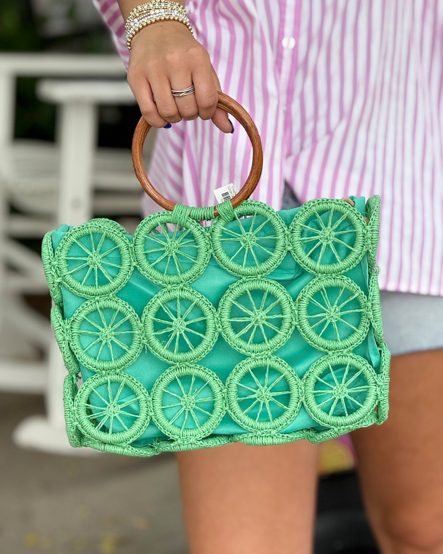 Crochet Hand Bag
