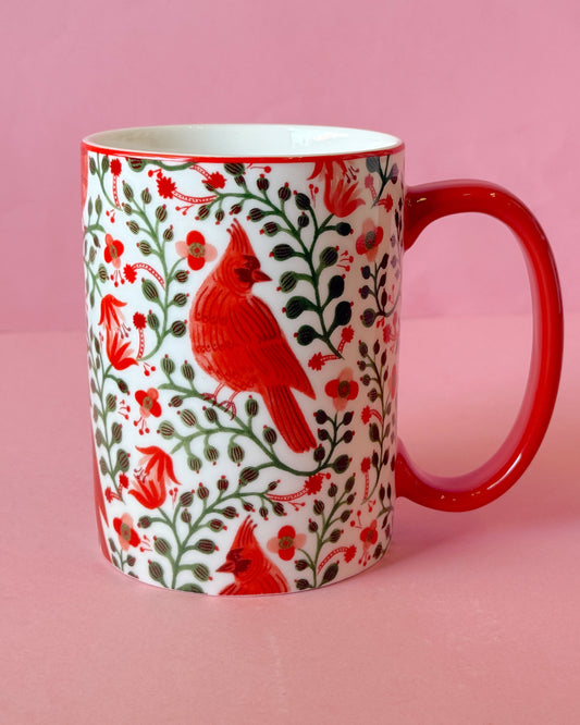 Christmas Cardinals Mug