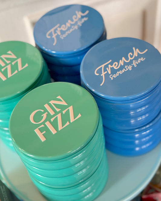 Gin Fizz Candle Tin