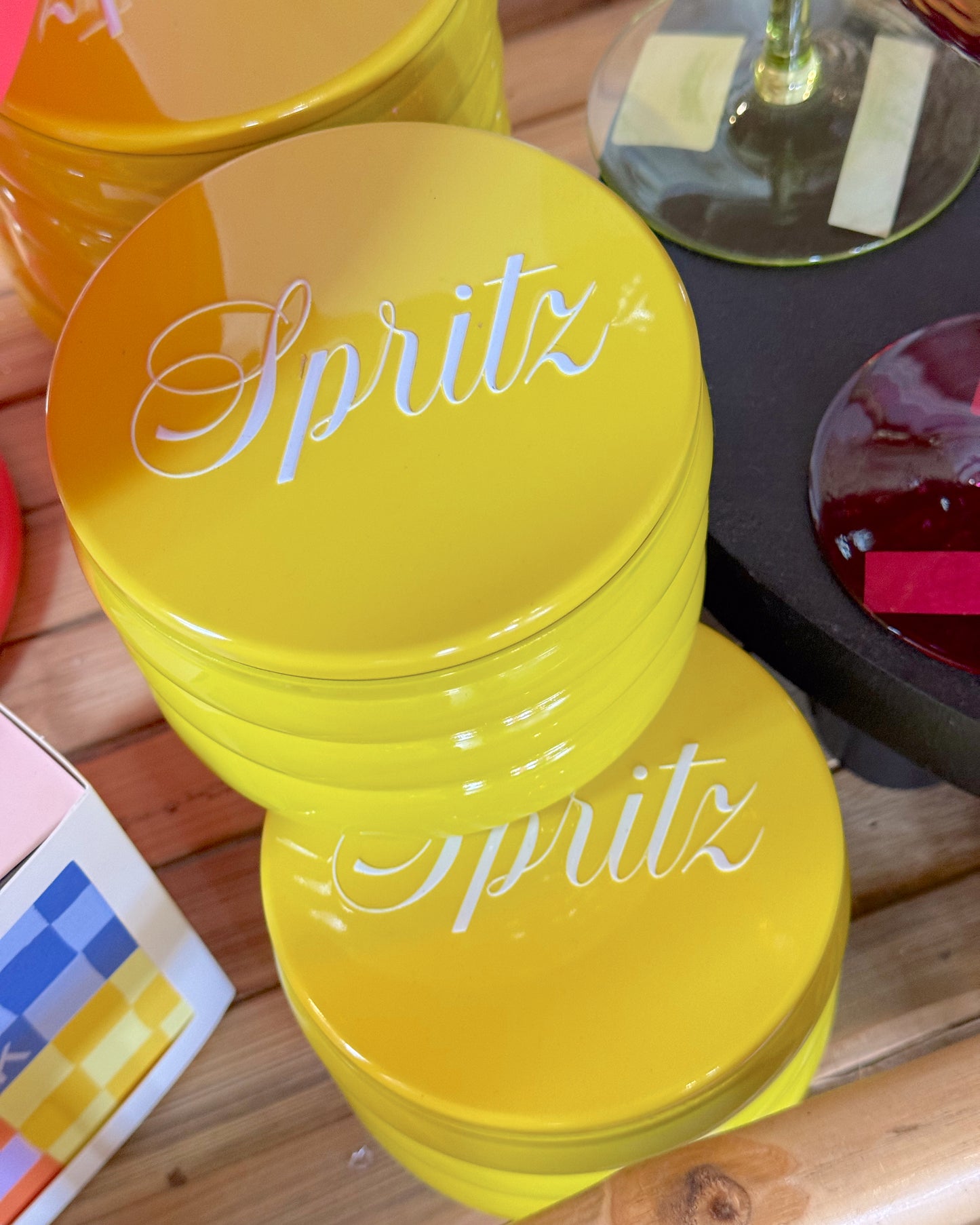 Spritz Candle Tin