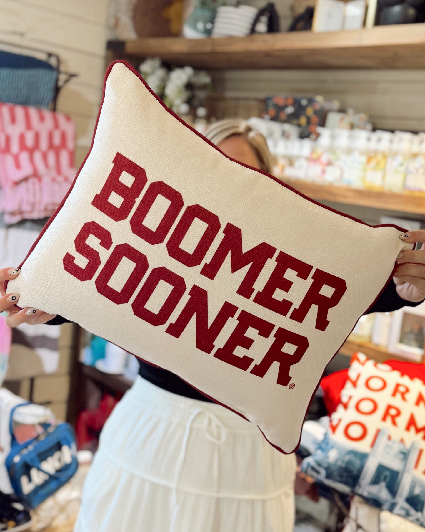 Boomer Sooner Classic Pillow