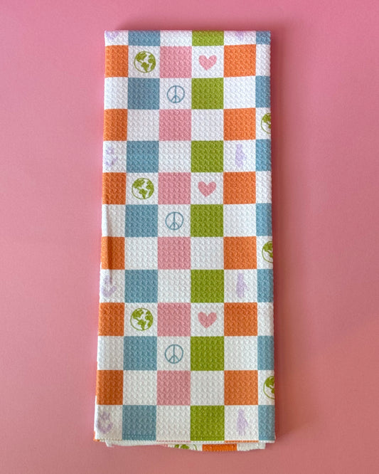 Earth Day Tea Towel