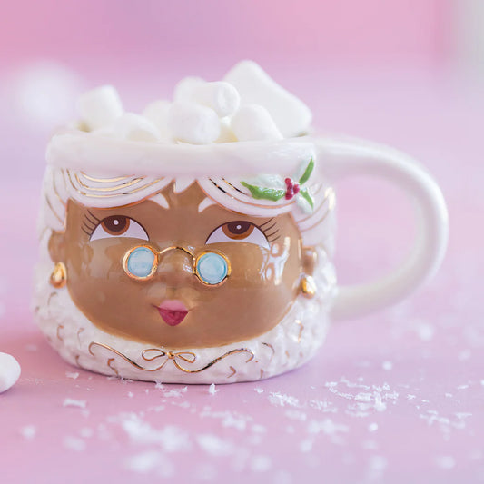 Mrs. Papa Noel Mug