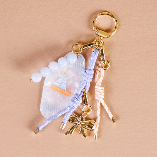 Smooth Sailing Motel Key Bag Charm