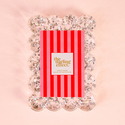 Rect. Scalloped Acrylic Frame