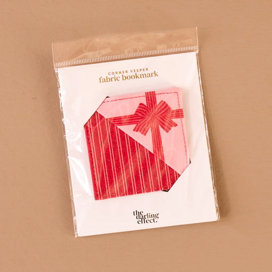 Gift Bow Red Corner Keeper Bookmark