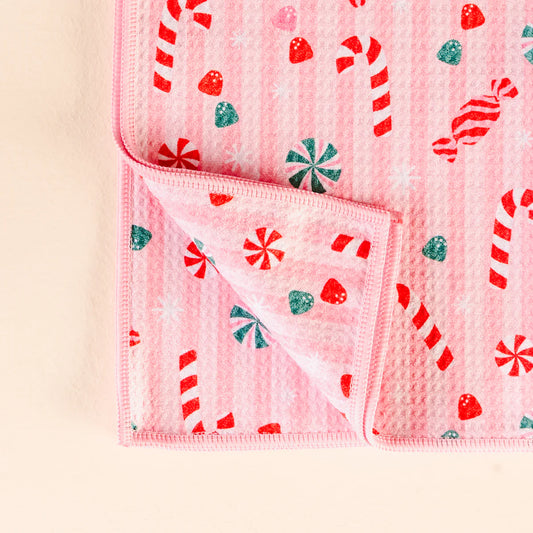 Holiday Waffle Tea Towel