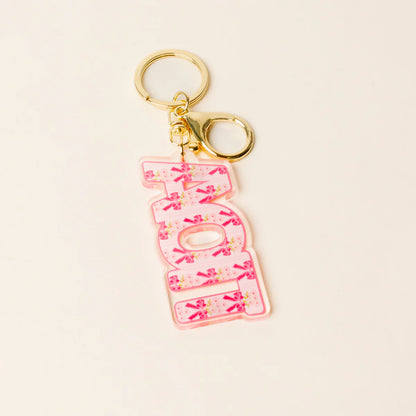 Sorority Acrylic Keychain