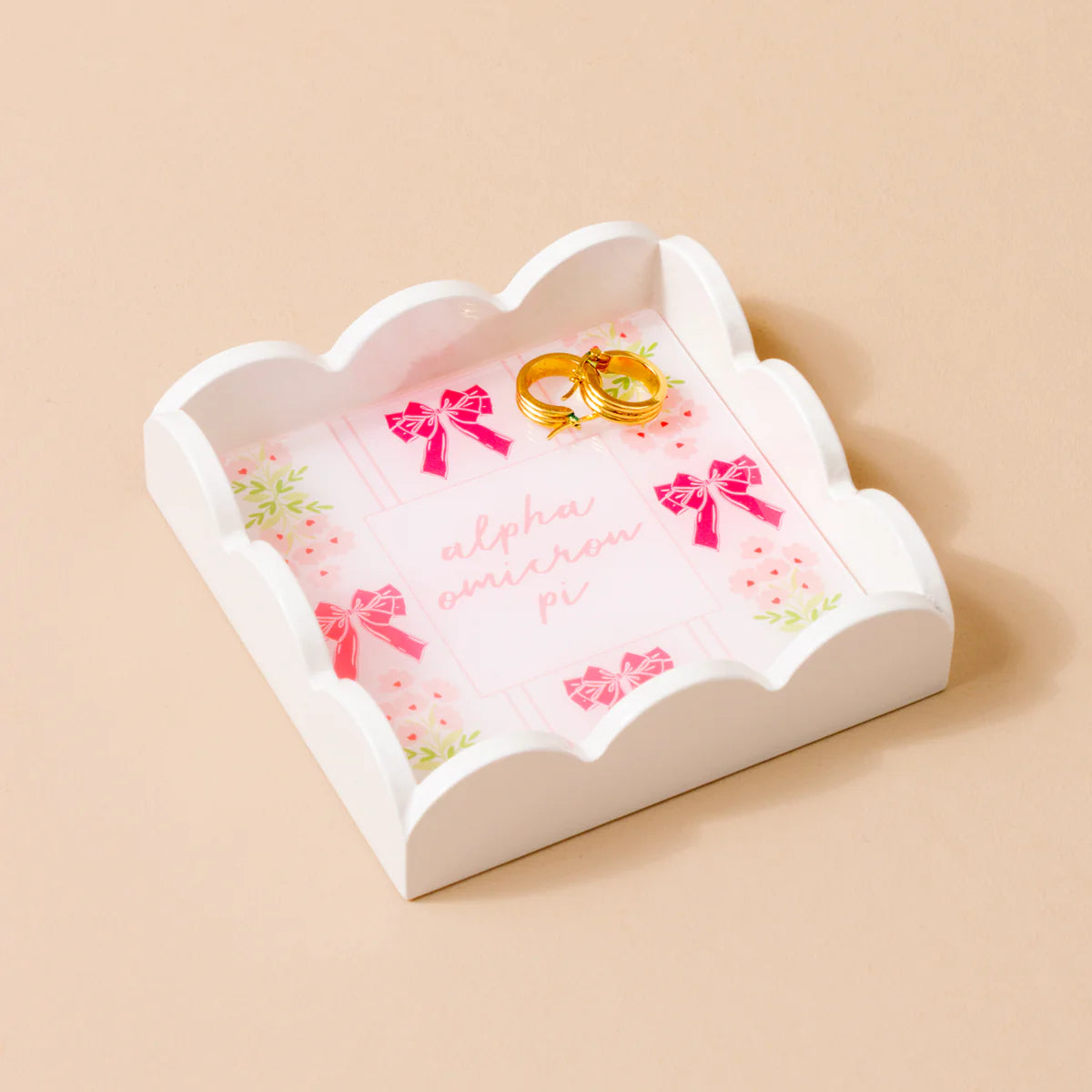 Sorority Scallop Trinket Tray