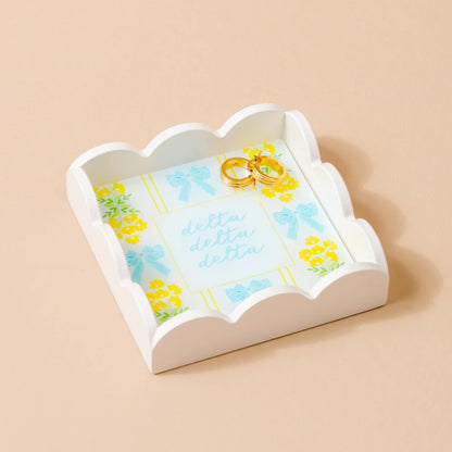 Sorority Scallop Trinket Tray