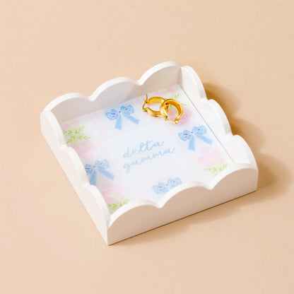 Sorority Scallop Trinket Tray