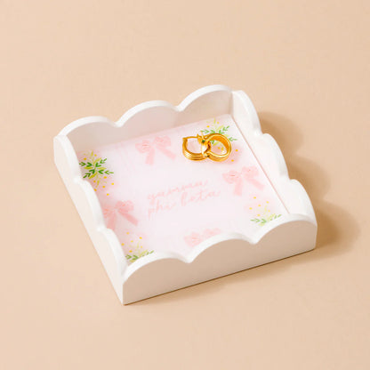 Sorority Scallop Trinket Tray