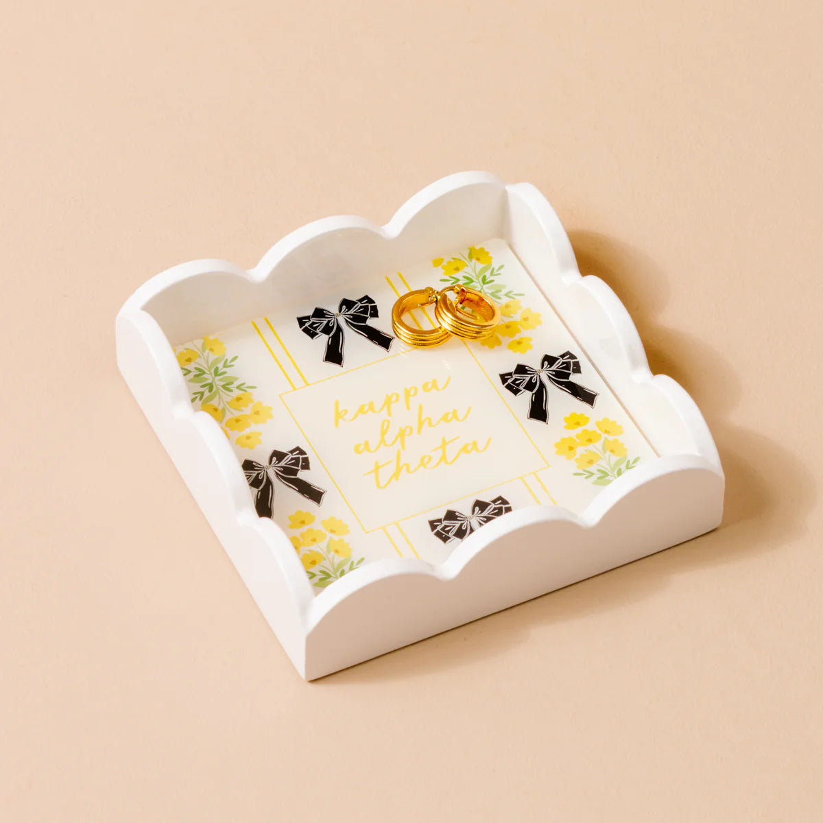 Sorority Scallop Trinket Tray