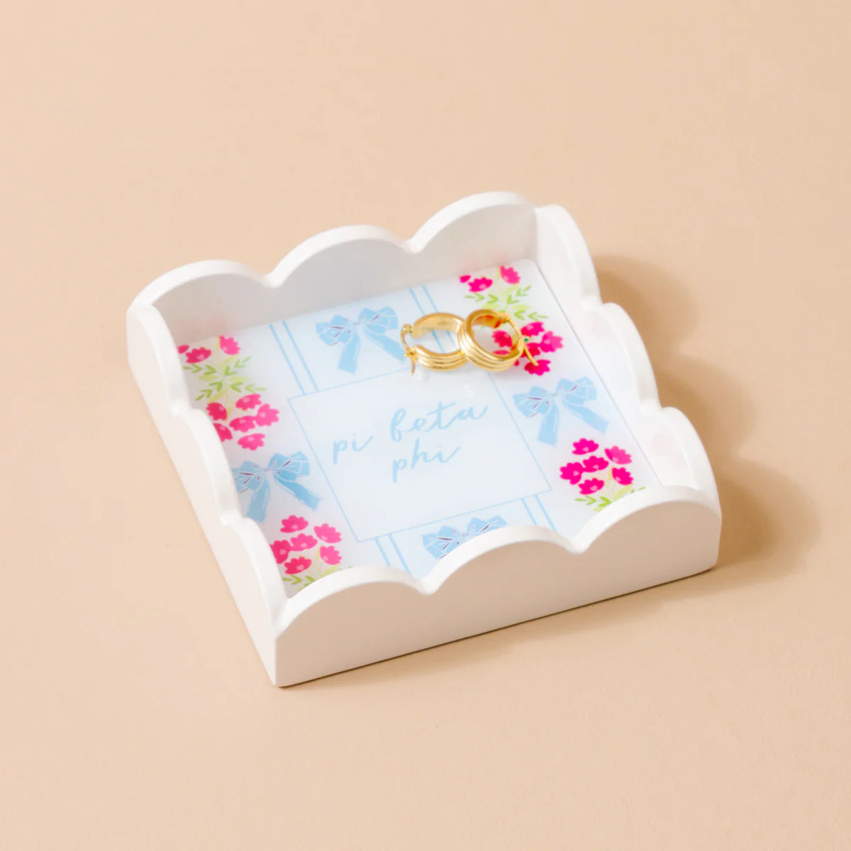 Sorority Scallop Trinket Tray