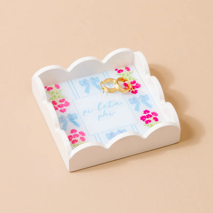 Sorority Scallop Trinket Tray